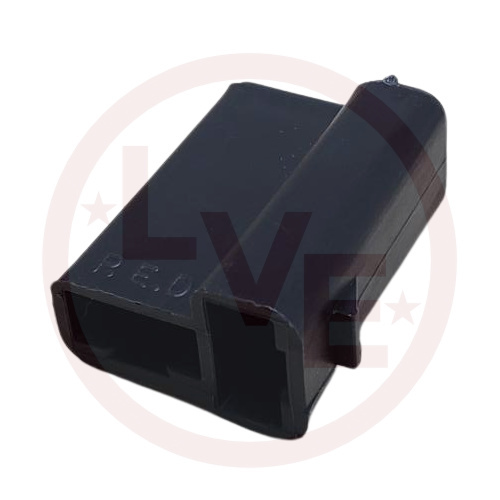 CONNECTOR 2 POS FEMALE 56 SERIES BLACK