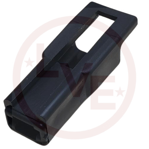 CONNECTOR 1 POS MALE 56 SERIES BLACK W/LOCK