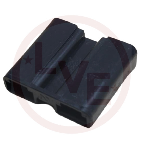 PACKARD 2984896 CONNECTOR 2 POS FEMALE 56 SERIES BLACK