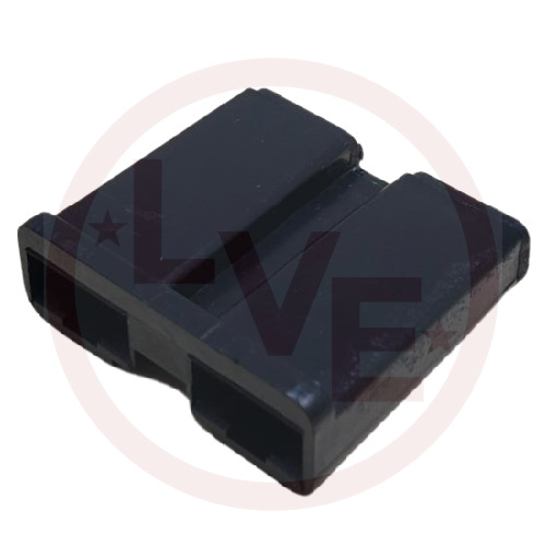 CONNECTOR 2 POS FEMALE 56 SERIES BLACK