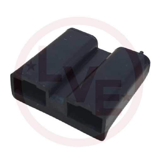 CONNECTOR 2 POS FEMALE 56 SERIES BLACK