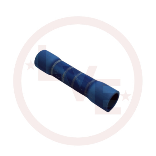 T&B 2RB14X TERMINAL BUTT SPLICE FULLY INSULATED 16-14 AWG BLUE