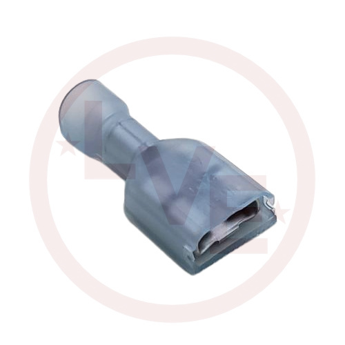 TE CONN 3-350820-2 TERMINAL QDC FEMALE FULLY INSULATED 16-14 AWG .250 X .032 BLUE