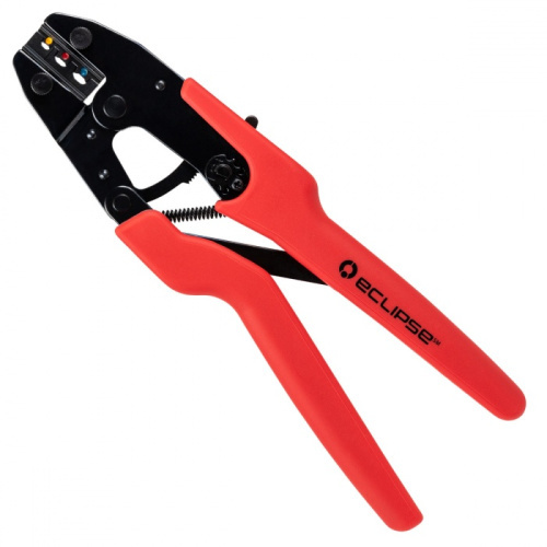 ECLIPSE 300-147 TOOLS ERGO LUNAR CRIMPER..MINIATURE INSULATED TERMINALS..AWG 26-16