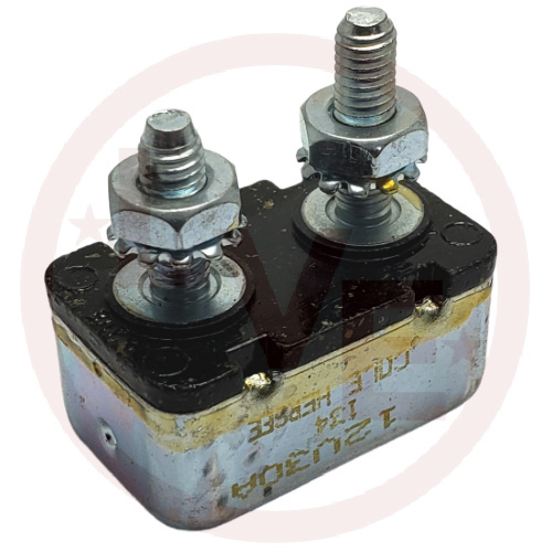 LITTELFUSE 30137-30 CIRCUIT BREAKER 30A 12VDC METAL CHASSIS MOUNT HN11