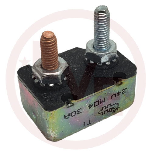 CIRCUIT BREAKER 30A 24VDC METAL CHASSIS MOUNT