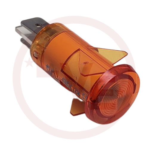 SOLICO 3150-4-00-57620 INDICATOR 125V AMBER NEON 0.250" Q.C.TABS PNL LIGHT