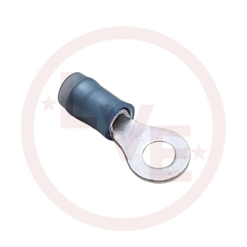 AMP 320565 TERMINAL RING 16-14 AWG #8 STUD STUD INSULATED BLUE NYLON
