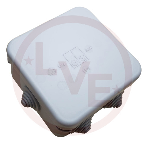 ALTECH 325-990 ENCLOSURE 90X90X45MM GRAY JUNCTION BOX