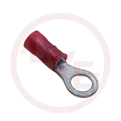 AMP 34149 TERMINAL RING 22-16 AWG #10 STUD INSULATED RED PVC PLASTI-GRIP