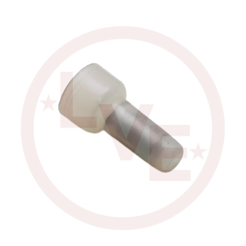 AMP 35115 TERMINAL SPLICE CLOSED END 22-14 AWG FULLY INSULATED CLEAR