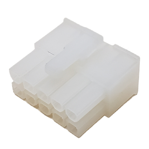 MOLEX 39-01-2100 CONNECTOR HEADER 10 POS RECEPTACLE HSG MINI-FIT JR. DUAL ROW .165P