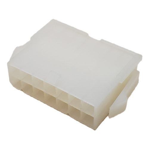 MOLEX 39-01-2141 CONNECTOR HEADER 14 POS PLUG HSG MINI-FIT JR. DUAL ROW .165P