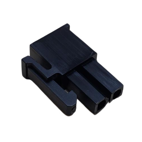 MOLEX 39-01-3025 CONNECTOR HEADER 2 POS PLUG HSG MINI-FIT JR. DUAL ROW .165P