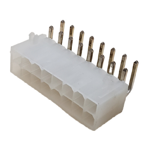 MOLEX 39-30-1160 CONNECTOR HEADER 16 POS MINI-FIT JR. RIGHT ANGLE DUAL ROW .165P