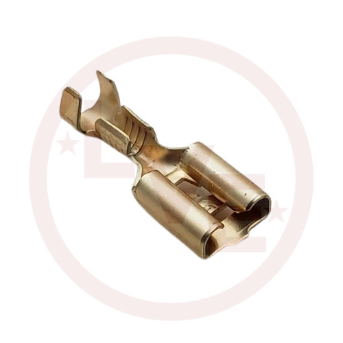 TE CONN 42282-1 TERMINAL QDC FEMALE NON-INSULATED 18-14 AWG .250X.032 BULK