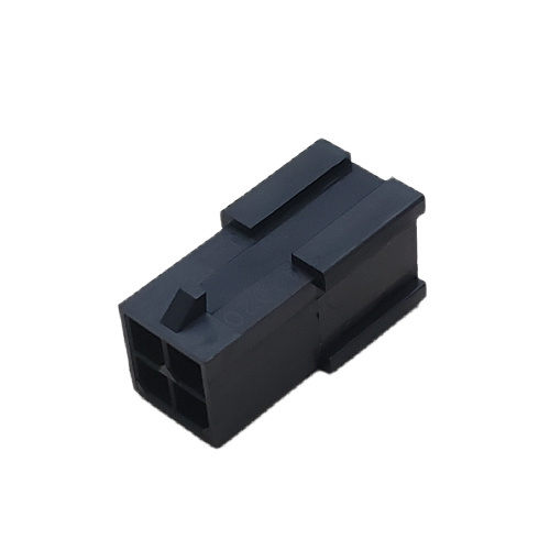 MOLEX 43020-0401 CONNECTOR HEADER 4 POS DUAL ROW MICRO-FIT 3.0 MALE PLUG HSG .118P