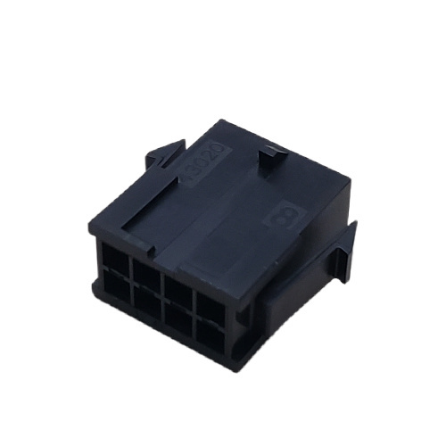 MOLEX 43020-0800 CONNECTOR HEADER 8 POS DUAL ROW MICRO-FIT 3.0 MALE PLUG HSG .118P