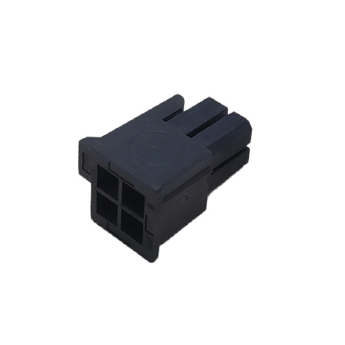 MOLEX 43025-0400 CONNECTOR HEADER 4 POS DUAL ROW FEMALE RECEPTACLE HSG .118P
