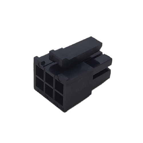 MOLEX 43025-0600 CONNECTOR HEADER 6 POS DUAL ROW FEMALE RECEPTACLE HSG .118P