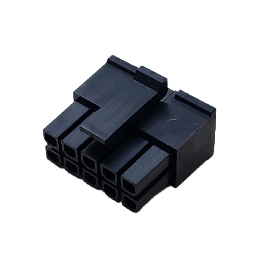 MOLEX 43025-1000 CONNECTOR HEADER 10 POS DUAL ROW FEMALE RECEPTACLE HSG .118P