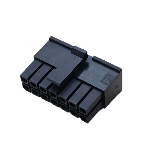 Molex 43025 1400 connector header 14 pos dual row female receptacle