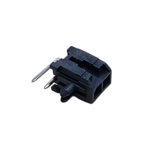 MOLEX 43045-0200 CONNECTOR HEADER 2 POS RIGHT ANGLE DUAL ROW RECEPTACLE HSG .118P