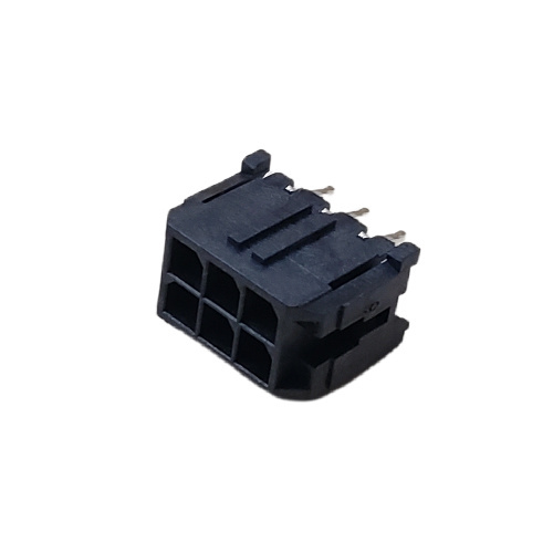 MOLEX 44914-0601 CONNECTOR HEADER 6 POS VERTICAL MICRO FIT CPI DUAL ROW .118P