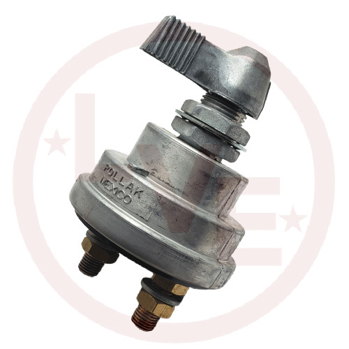 POLLAK 51-302 SWITCH SPST 36V 180A MASTER DISCONNECT LEVER OPERATED 3/8 COPPER STUDS