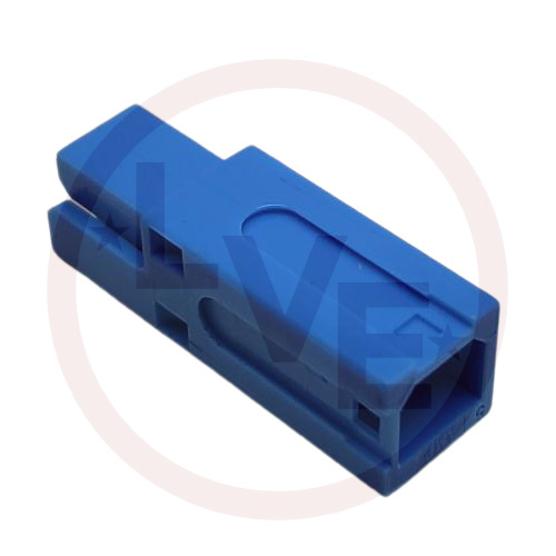 CONNECTOR 1POS SELF MATING HOUSING POWER LOCK BLUE