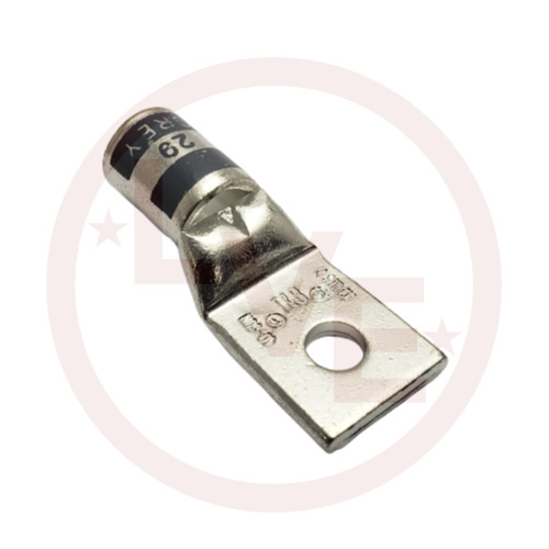 T&B 54138 TERMINAL LUG #4 AWG #10 STUD TIN PLATED MAX 35kV