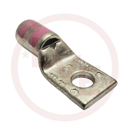 T&B 54153-TB TERMINAL LUG 1/0 AWG 5/16" STUD TIN PLATED MAX 35kV