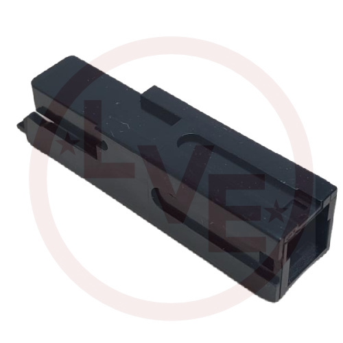AMP 556137-2 CONNECTOR 1 POS BLADE TYPE POWER HOUSING BLACK