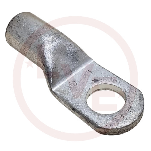 AMP 606716-6 TERMINAL TUBULAR RING 1/0 AWG 1/4" STUD NON-INSULATED TIN PLATED