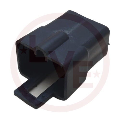 CONNECTOR 4 POS MALE 56 SERIES BLACK