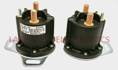 CONTACTOR 12V DC CONTINUOUS DUTY GROUNDED POWERSEAL