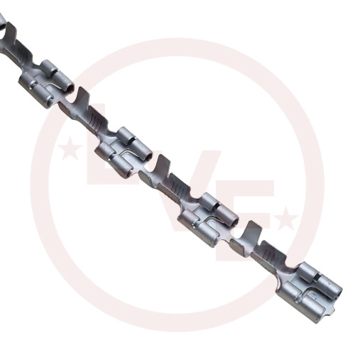 AMP 63537-2 TERMINAL QDC FEMALE NON-INSULATED 18-14 AWG .250X.032 TAPE AND REEL