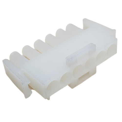 AMP 640585-1 CONNECTOR 6 POS PLUG HSG UNIV MATE-M-LOK NATURAL