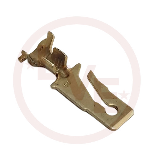 AMP 641256-1 TERMINAL QDC MALE NON-INSULATED 18-14 AWG .250X.032 BRASS