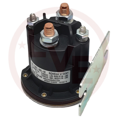 TROMBETTA 684-2451-032-02 CONTACTOR 24VDC CONTINUOUS DUTY FULL SILVER POWERSEAL