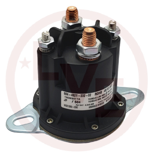 TROMBETTA 684-4821-032-02 CONTACTOR 48VDC CONTINUOUS DUTY FULL SILVER POWERSEAL