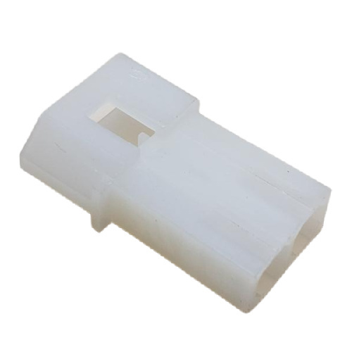 AMP 770069-1 CONNECTOR 2 POS PLUG COMMERCIAL .93" PIN & SOCKET NATURAL