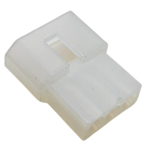 AMP 770331-1 CONNECTOR 3 POS PLUG HSG COMMERCIAL .62" PIN & SOCKET NATURAL W/DETENT LOCK