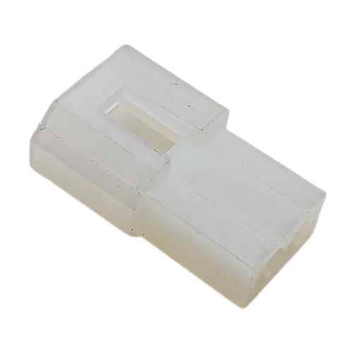 AMP 770340-1 CONNECTOR 2 POS PLUG HSG COMMERCIAL .62" PIN & SOCKET NATURAL W/DETENT LOCK