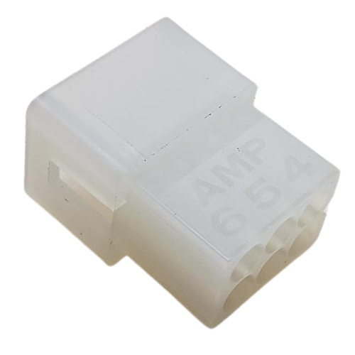 AMP 770355-1 CONNECTOR 6 POS PLUG HSG COMMERCIAL .62" PIN & SOCKET NATURAL W/DETENT LOCK