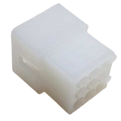 AMP 770428-1 CONNECTOR 9 POS PLUG HSG COMMERCIAL .62" PIN & SOCKET NATURAL W/DETENT LOCK