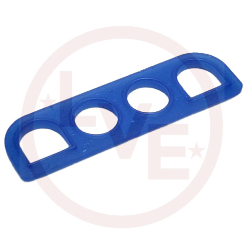 CONNECTOR INTERFACE SEAL 4 POS BLUE