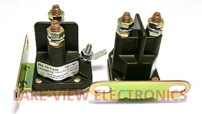 CONTACTOR 12V DC PLASTIC GROUNDED