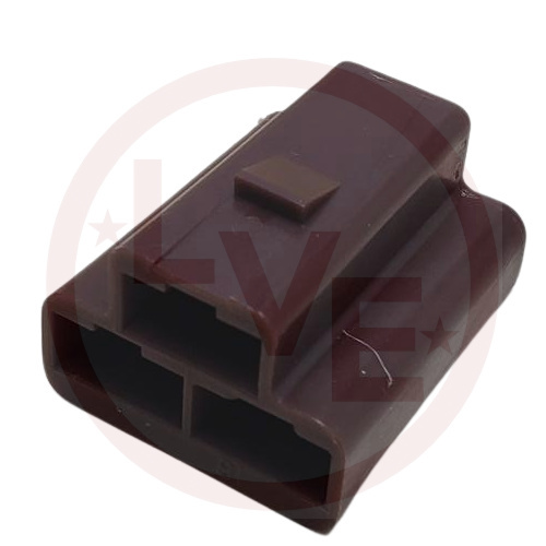 PACKARD 8905116 CONNECTOR 3 POS FEMALE 56 SERIES BROWN