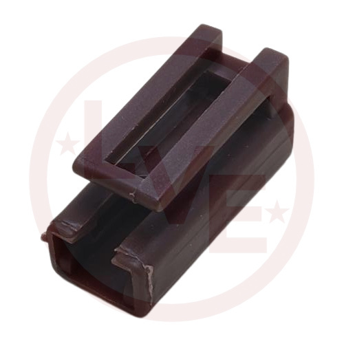 CONNECTOR 1 POS FEMALE 56 SERIES BROWN